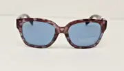 Nine West Blue & Brown Marble w. Studs Womens Sunglasses 100%UVA/UVB 32815RNJ204