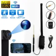 HD 1080P Hidden Spy Wireless Mini WIFI Camera Nanny Security DIY Pinhole DVR Cam
