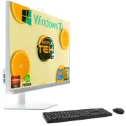 All IN One I3 27 " FHD Win 10 RAM 8gb SSD 120gb Desktop Computer Gaming Editing_