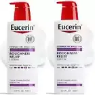 LOT of 2 - EUCERIN 'ROUGHNESS RELIEF' UREA & CERAMIDE LOTION - 16.9 fl.oz/500 ml