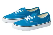 Vans Mens Authentic Canvas Shoes Sneakers Classic Skateboard Casual - Blue