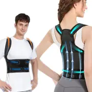 Back Brace Posture Corrector for Women and Men, Shoulder Straightener, Adjustabl