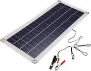 10W18V Portable Solar Panel for Power Station,High-Efficiency Monocrystalline PV Module Power Charger IP65 Waterproof, for Outdoor Camping RV Emergency Power Supply