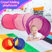 Kids Crawl Tunnel Play Tunnel 6ft Colorful Play Tunnel Crawl Tube Play PlVB