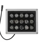 12V 15Pcs IR LEDs Array Illuminator Infrared Lamp 850nm Waterproof Night Vision for CCTV Camera