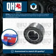 Aux Belt Idler Pulley fits MITSUBISHI CARISMA DA4A 1.9D 96 to 00 F8QT Guide QH