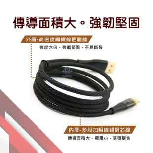 KAMAX Type-C充電線 USB-A To Type-C透明款快充傳輸線 1M (KM-WA26)