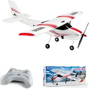 LBKR Tech 4 Channels Remote Control Airplane Piper J-3 Cub,RC Plane RTF Version,Remote Control Plane with Brushless Motor, RC Airplane for Beginners Adults Advanced Kids