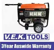 PROMAC TOOLS TORINI 12KVA PORTABLE PURE SINE WAVE PETROL GENERATOR-SP- CAMPING