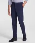 HUGO by Hugo Boss Men Slim-Fit Superflex Stretch Suit Pants Dark Blue 40W x 33L