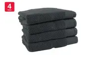 Onkaparinga Set of 4 550GSM Avalon Bath Towels (Midnight)