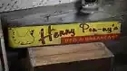 Custom Bed and Breakfast Sign - Rustic Hand Made Vintage Wooden Sign