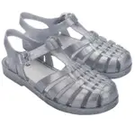 MELISSA POSSESSION SHINY AD SILVER GLITTER CLEAR 女式涼鞋