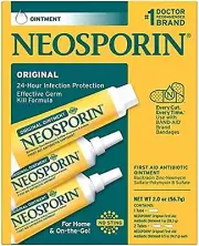 Neosporin Original First Aid Antibiotic Treatment Ointment Value Pack 3-Piece