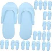 KAILIKETIY 12Pairs Disposable Slippers for Salon Spa Pedicure Soft and Elastic Flops Random Colors Lightweight and Convenient Footwear for Guests and Home Use