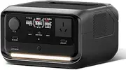 EF ECOFLOW Power Station RIVER 3 Plus(270),268Wh LiFePO4 Battery, 3 Up to 1200W AC Outlets, <10 MS UPS, Expandable to 840Wh, <30 dB Quiet, 1Hr Fast Charging Solar Generator for Outdoor Camping