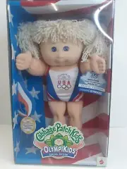 Cabbage Patch Kids Swimming OlympiKids Special Edition 1996 Girl Blonde Hair CPK