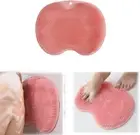 Shower Foot & Back Scrubber, Wall Mounted Massage Pad, Silicone Bath Massage Cus