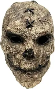 Roexboz Halloween Skull mask, Latex Skeleton Headgear Funny face Covering for Halloween Party Cosplay Props Costume
