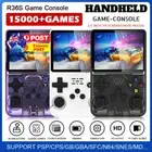 R36S Retro Handheld Game Console Emulator 64GB 15K+ Games GBA N64 NDS PS1 PSP