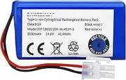 14.4V-14.8V5200mAh Lithium Battery，Compatible for ILIFE A4 A4s V7 A6 V7s Plus，Lithium Battery for Sweeping Robots(5200mAh)