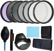 Professional Lens and Filter Bundle Complete and Compact Camera Accessory Kit Photography Accessories 58mm Multicolor 2