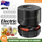 Mason Jar Vacuum Sealer Canning Cordless Electric Supplies Opener Rechargeable