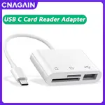 CNAGAIN USB C 轉 MICRO SD TF 存儲卡讀取器, 與 I PAD PRO, MAC-BOOK PR