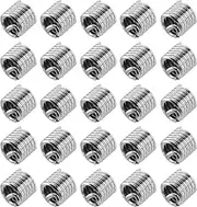 uxcell 30pcs Wire Thread Inserts 10-24 UNC 1.5D(9/32") 304 Stainless Steel Helical Type Coiled Thread Repair Kit Wire Screw Threaded Sleeve Sheath for Mechanical Equipment