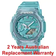 CASIO G-SHOCK CASIOAK MINI GMA-S2100 WATCH CLEAR BLUE GMA-S2100SK-2A 2Y WARRANTY