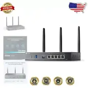 Compact Omada AX3000 WiFi 6 Router - Fast VPN, USB Support & Access Point Mode
