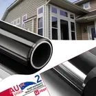 SUN PROTECTION FILM 50X200CM Black PET One Way Mirror Home/Office Tint