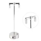 (Silver White Light)Bar Table Lamp Retro Bar Coffee LED Desktop Night Light D