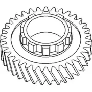 70232408 New 2nd Mainshaft Gear (10 teeth) Fits Allis Chalmers D17 170 35