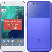 Pixel XL Phone by Google - 32GB - 5.5" inch - Android Nougat - Factory Unlocked 4G/LTE Smartphone (Really Blue)