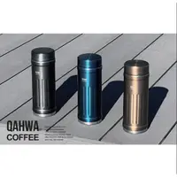 在飛比找蝦皮購物優惠-保溫瓶--日本QAHWA新第二代大口徑不鏽鋼保溫瓶/咖啡專用