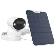 Argus Track, 4K Solar Security Camera, Wireless Outdoor Camera, Pan & Tilt, A...