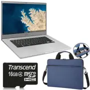 Samsung 15.6" Chromebook 4+ Intel Celeron 4GB RAM 32GB eMMC + 16GB MicroSD & Bag