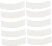 OSOLADY 10pcs Adhesive Hair Extension Strips Double-sided Tape for Wig and Lace Front