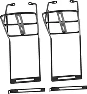 Mipcase 2pcs Durable Bike Front Carrier Block Bracket Holder for Bike Accessories Safe and Strong Design for Efficient Storage and Bag Support During Riding