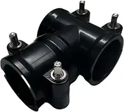 Hellery Drum Rack Attachment for Electronic Percussion Set, Tee Pipe Clamp