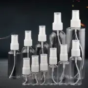 Portable Transparent Plastic Spray Empty Bottle Perfume Liquid Spray Mini Bot===