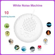 Portable Sound Machine,White Noise Machine Baby 10 Soothing Sounds Mini Sleep