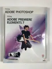 Adobe Photoshop and Premiere Elements 7 books - Brand New