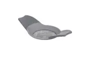 Grand Designs Grate and Crush 2 in 1 Garlic Crusher Grey and Silver