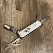 VICTORINOX BMW MINI Limited Multi Tool Champ Army Knife White New