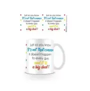 388467 FRIENDS TV SHOW A BIG DEAL WHITE 10oz CERAMIC COFFEE MUG TEA CUP