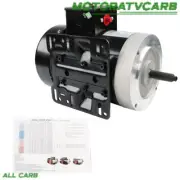 ALL-CARB 1/2HP 56C 1750RPM General Purpose Electric Motor Single Phase TEFC 60HZ
