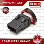 Baxter FOR RENAULT CLIO ALL MODELS RED TRIANGLE HAZARD WARNING LIGHT SWITCH BUTT