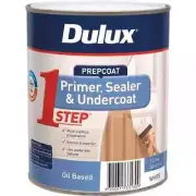 DULUX 4 LITRE 1ST-STEP OIL-BASE PRIMER-SEALER-UNDERCOAT WHITE colour paint
